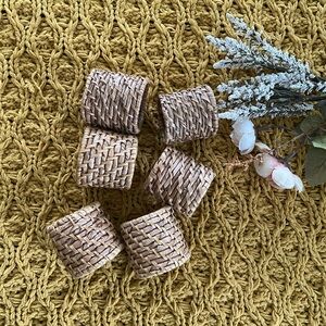 Hearth & Hand Natural Woven Napkin Rings